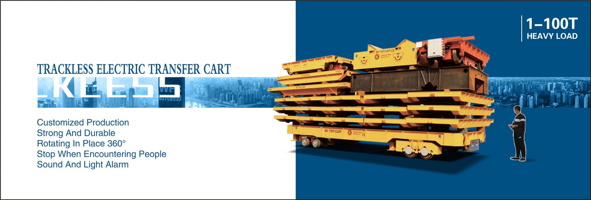hydraulic lifting transfer cart for industrial